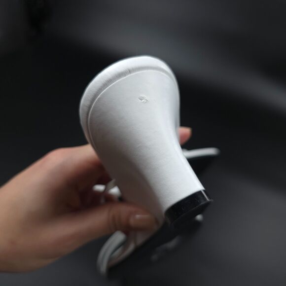 REIKE NEN 5 Strap Wedge Heels White Leather 90s Minimal Y2k Clean Girl Modern 6 - Picture 9 of 12